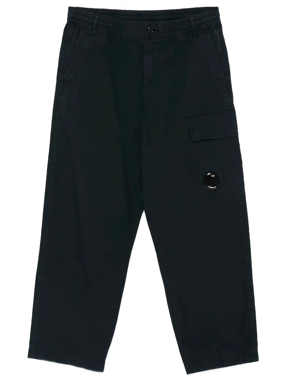 Lens-Detail Cargo Pants