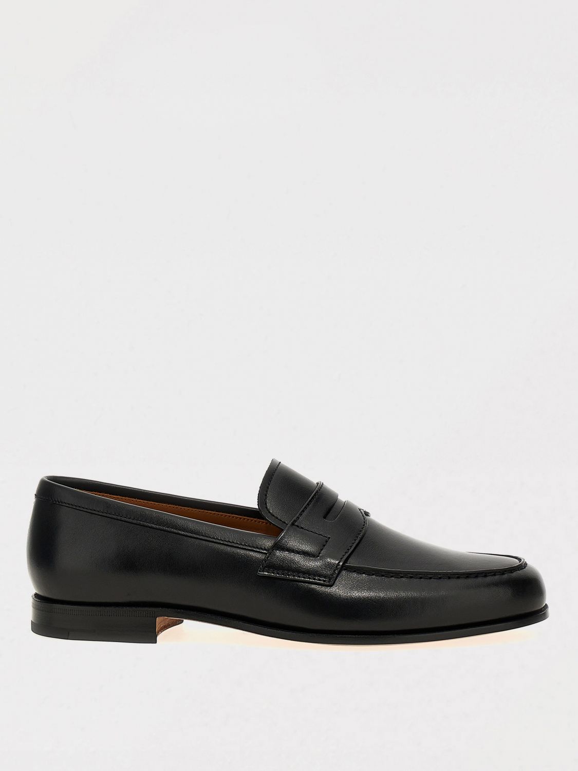 Heswall 2 penny leather loafers - Brown