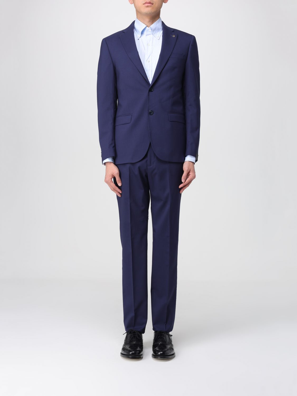 Suit Men color Blue