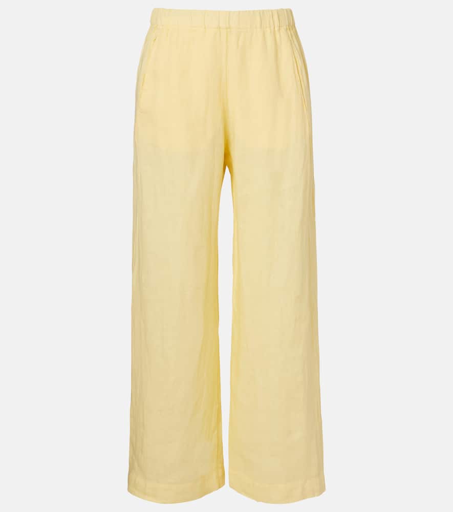 Lola linen wide-leg pants