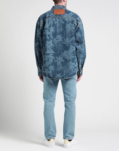 Man Denim outerwear Blue