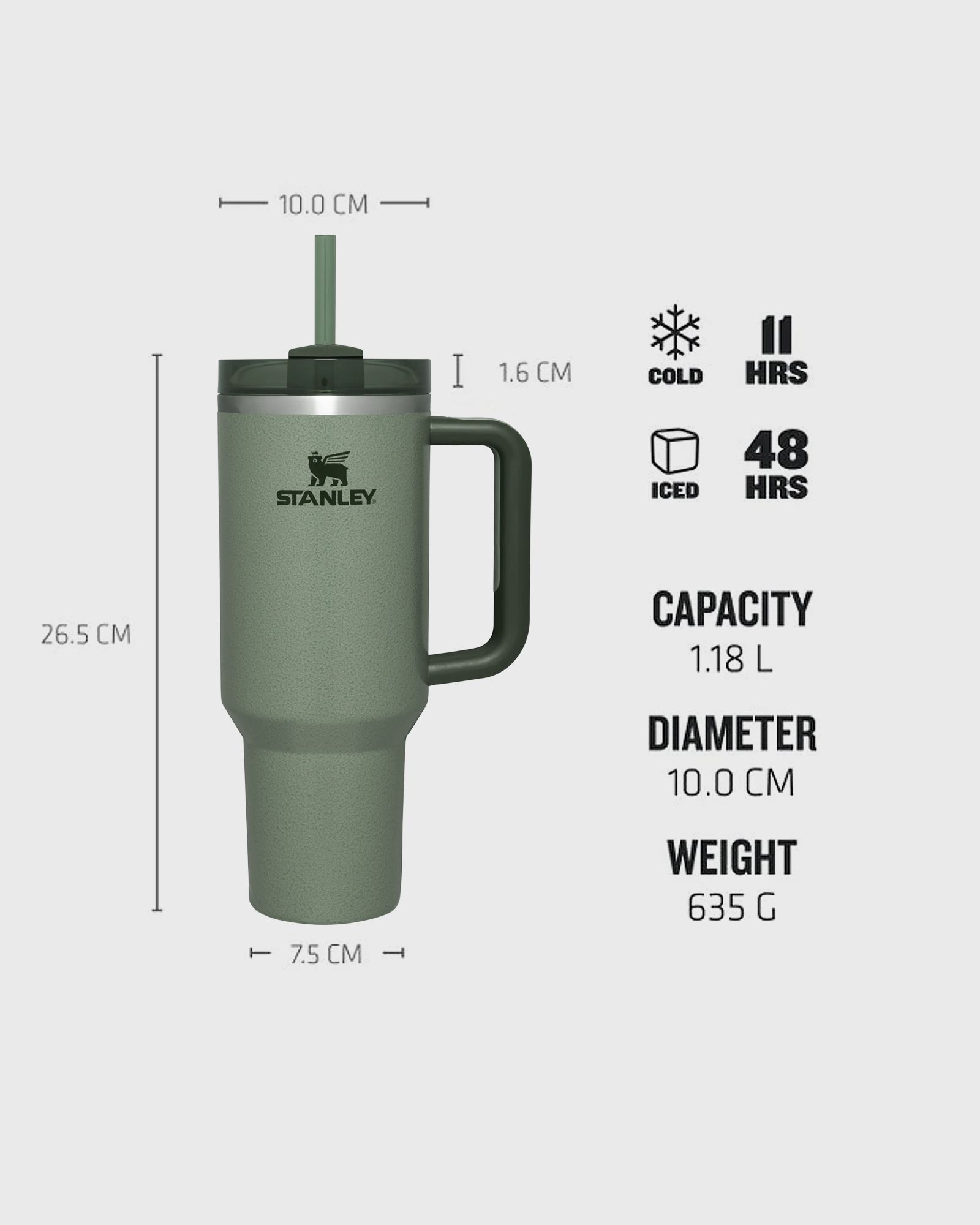 The Quencher H2.O FlowState™ Tumbler 40oz green male Outdoor Equipment now available at BSTN
