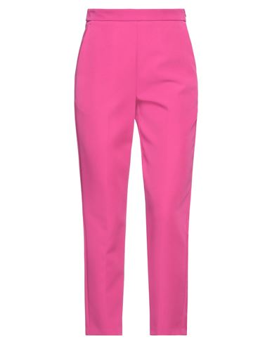 Woman Pants Fuchsia Size S Polyester, Elastane