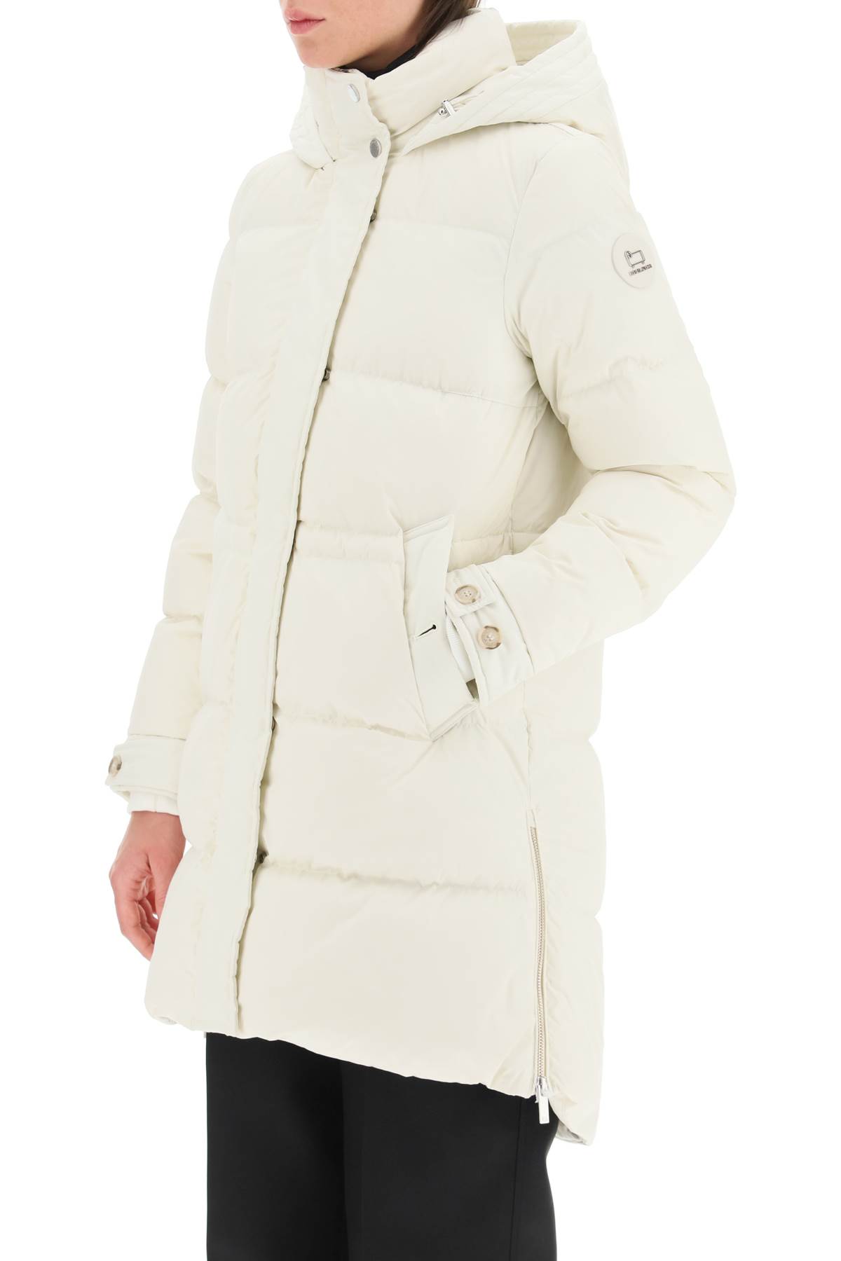 Alsea feather-down hooded parka
