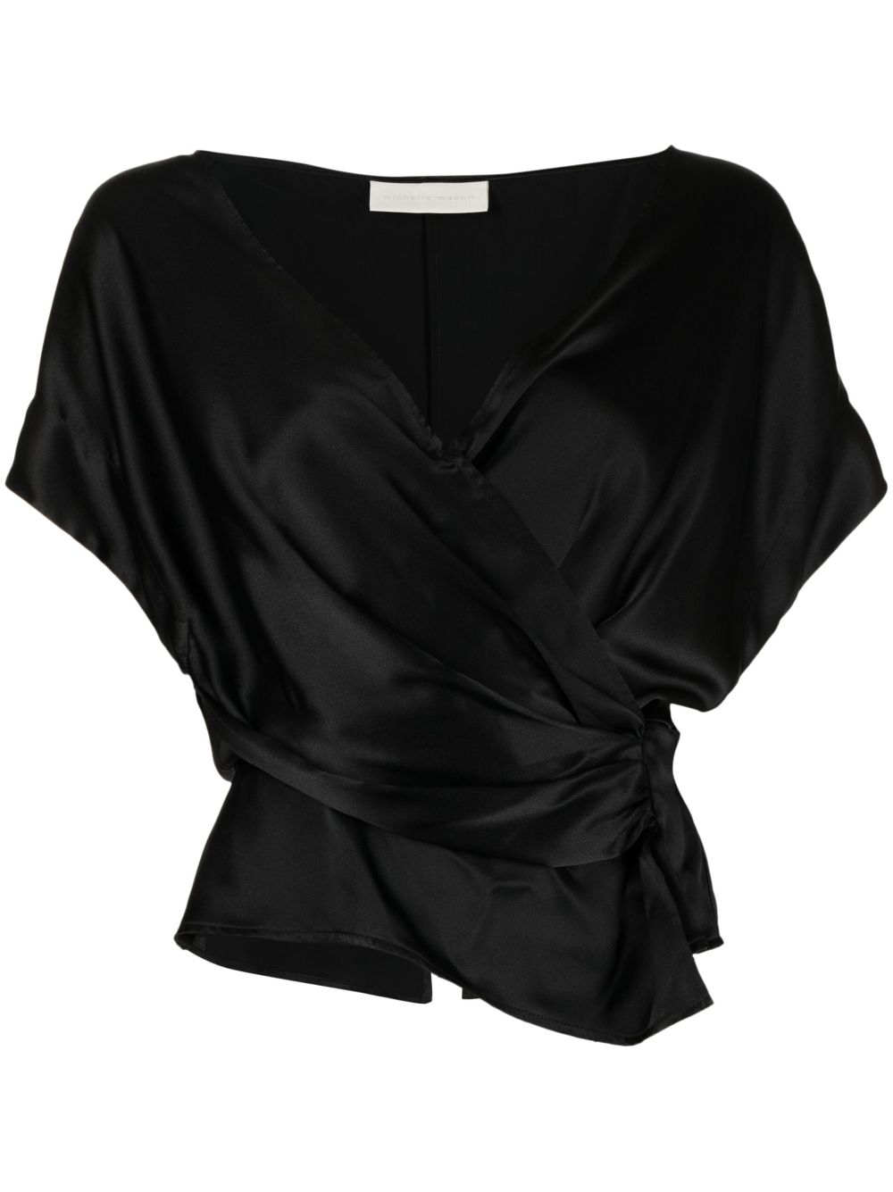 Open-neck top - Black
