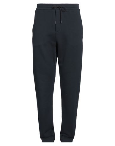 Emporio Armani Man Pants Midnight blue Size XL Cotton, Elastane
