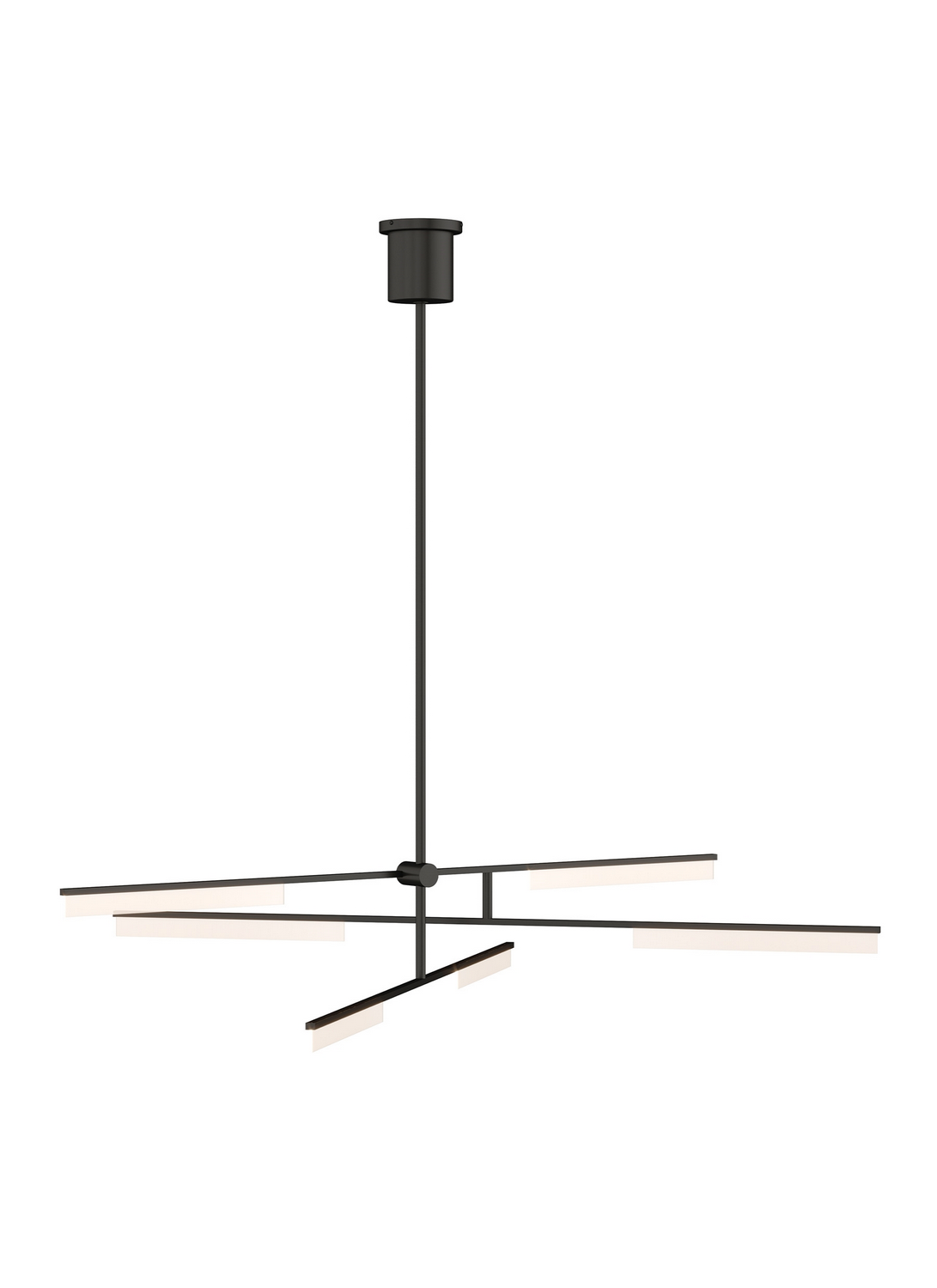 Nightshade Black LED Chandelier from the Klee Collection