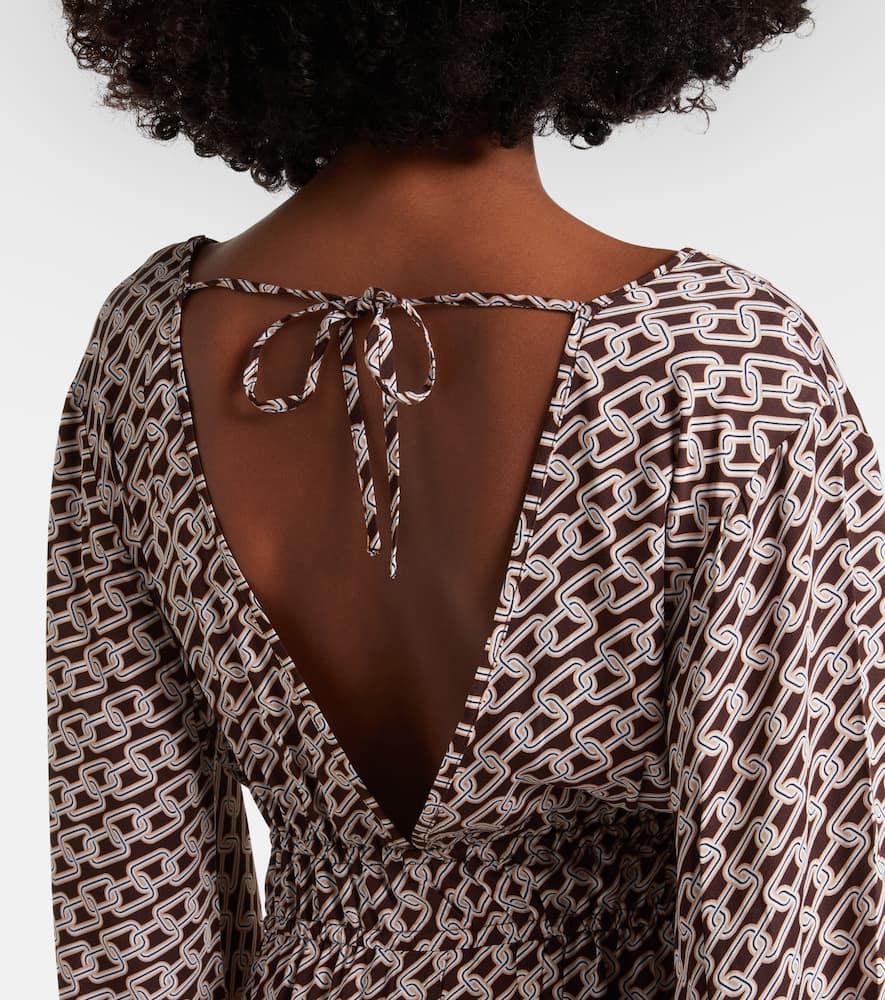 Maja printed kaftan