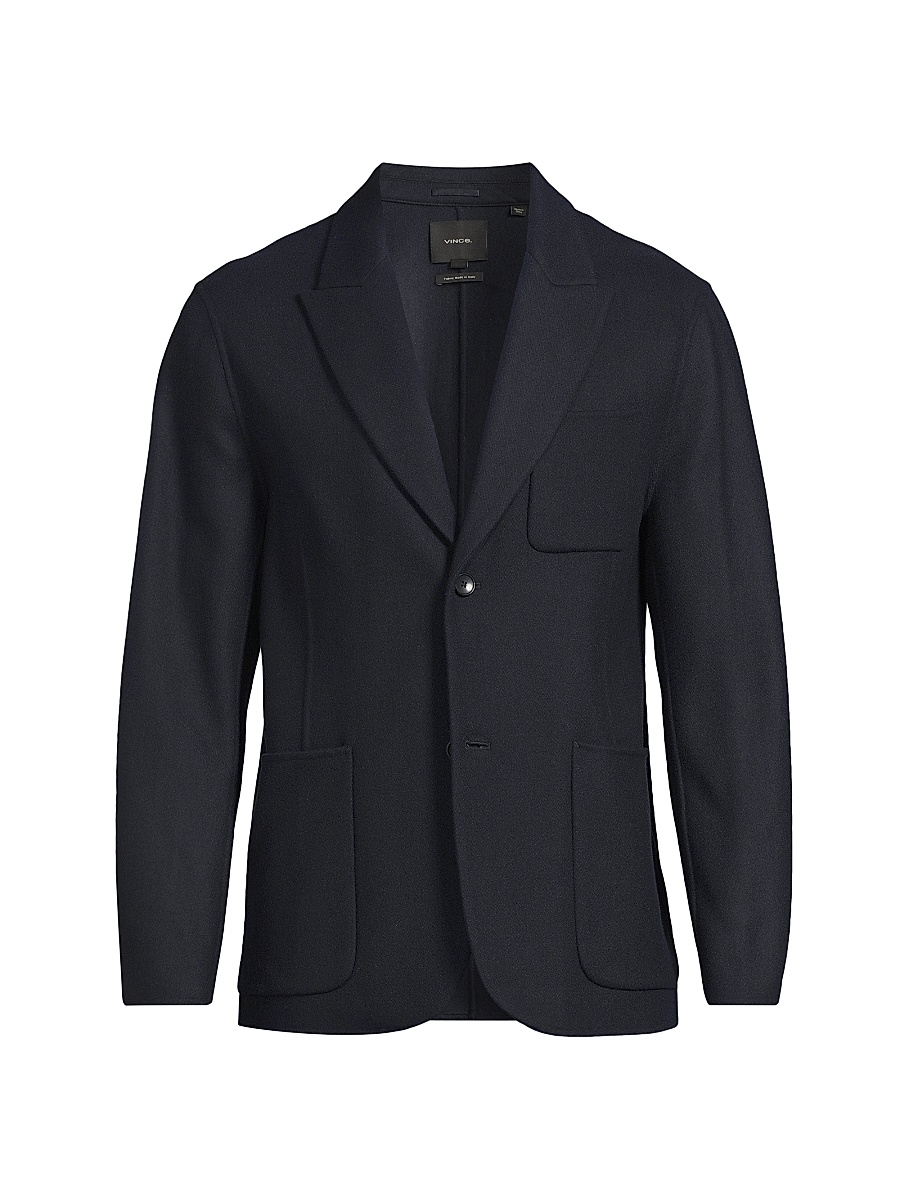 Men's Splittable Wool Blazer - Coastal