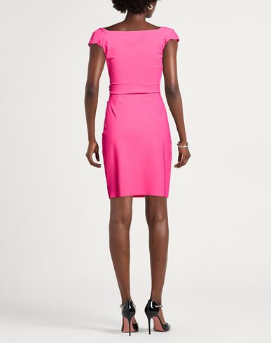 Woman Mini dress Fuchsia Size 6 Polyamide, Elastane