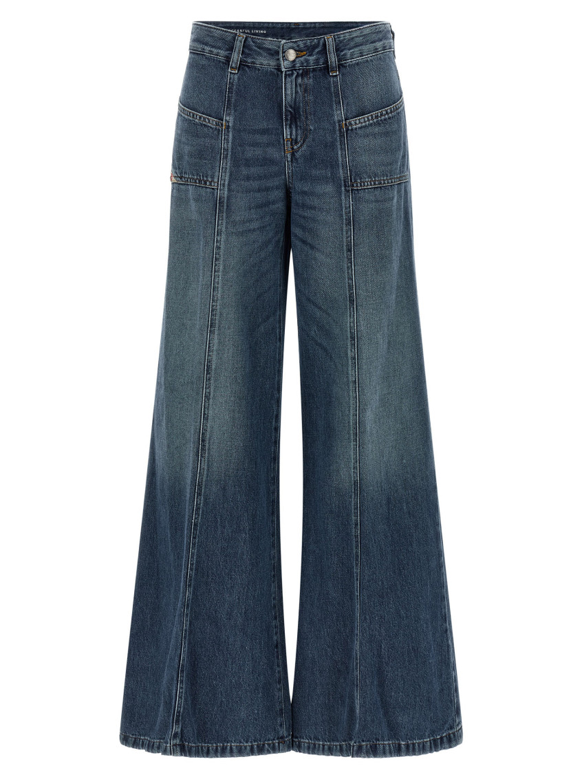Diesel - Flare Jeans - D-Akii - Jeans - Woman - Blue