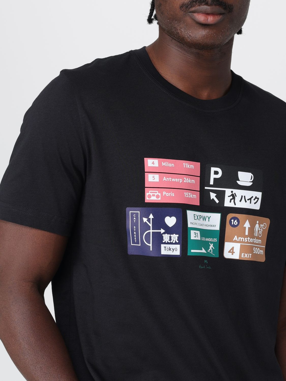 T-Shirt Men color Black