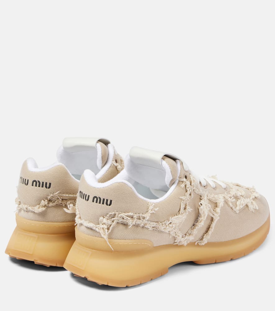 Miu Miu Denim sneakers
