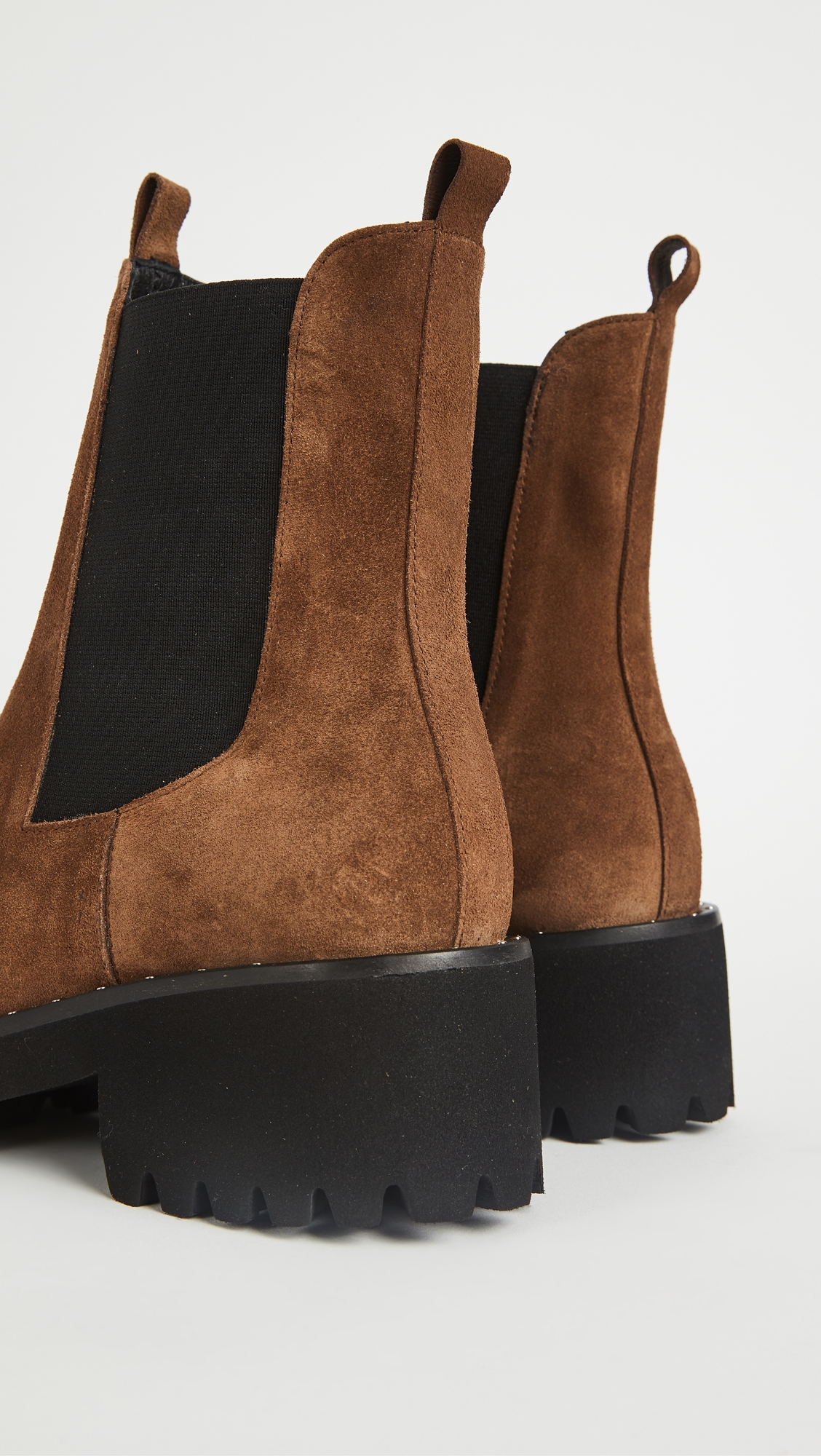 Brooke Waterproof Lug Sole Boots Brown