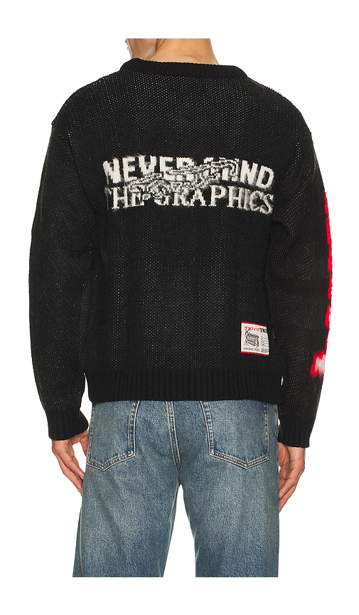 Deva States Lydon Brushed Knit Sweater in Black. M also in L, XL/1X