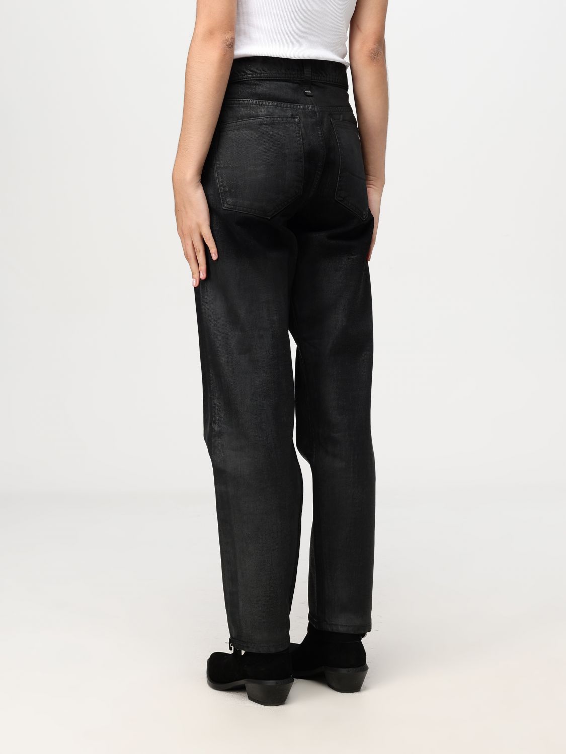 Jeans Woman color Black
