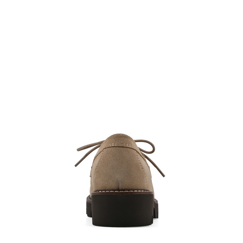 Women's Gino Wide Lug Sole Loafers (Beachwood Suede)