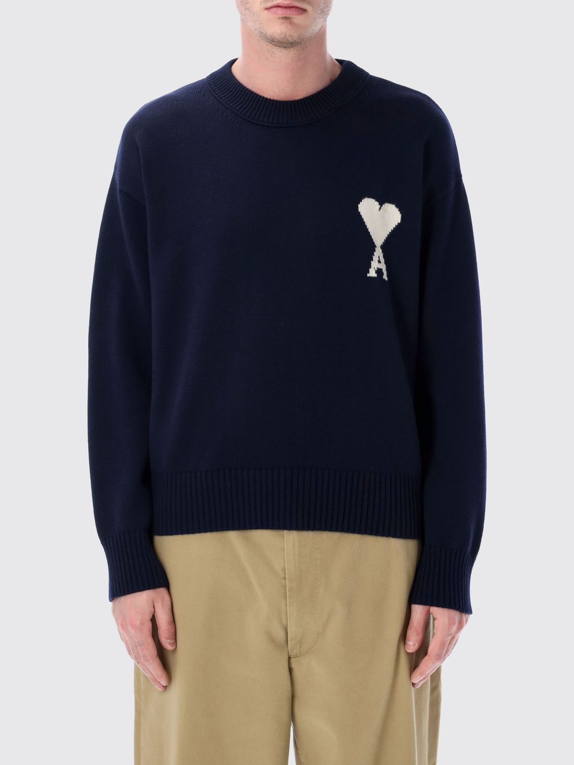 Sweater Men color Beige