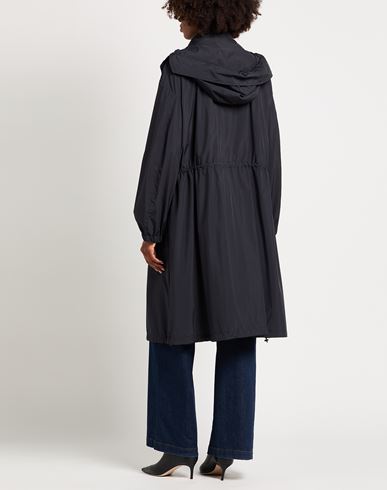 Woman Overcoat & Trench Coat Midnight blue Size 16 Polyester