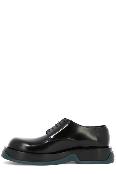 Jil Sander Round-Toe Lace-Up Shoes
