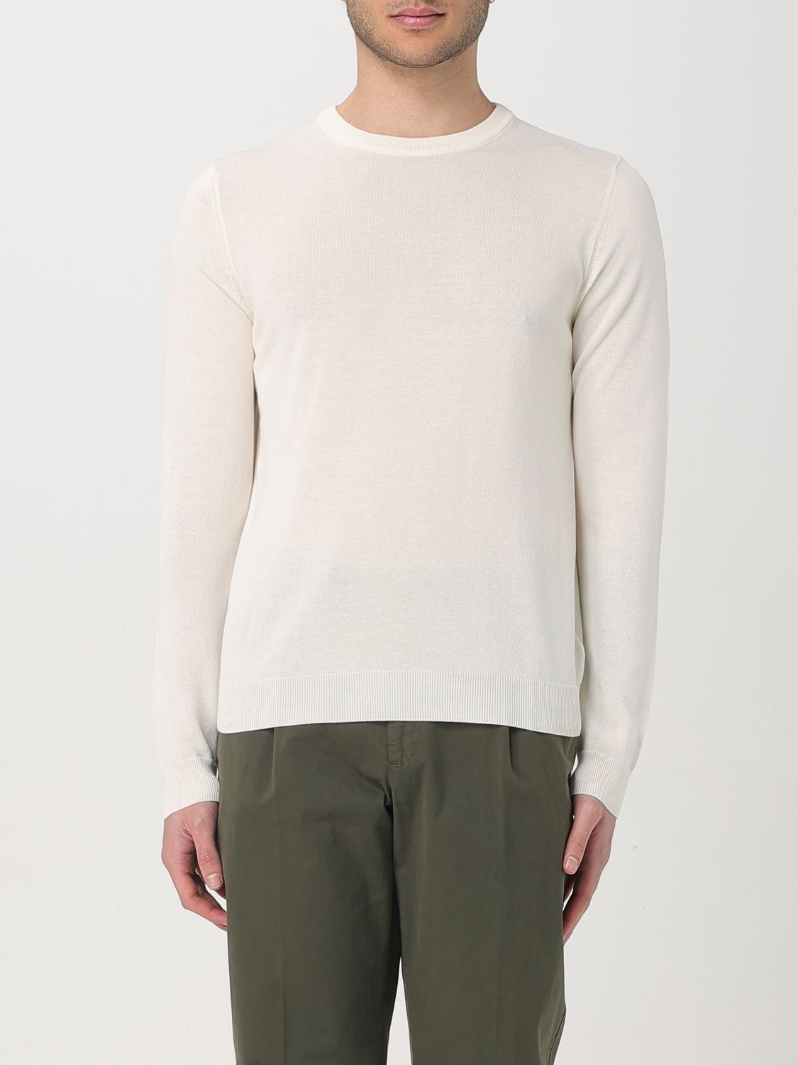 Sweatshirt Men color Beige