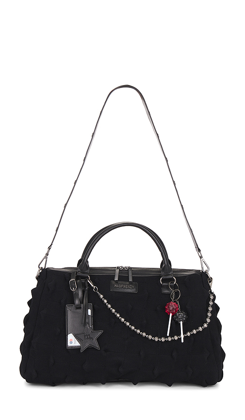 MADFRENZY Spiked Bag in Black