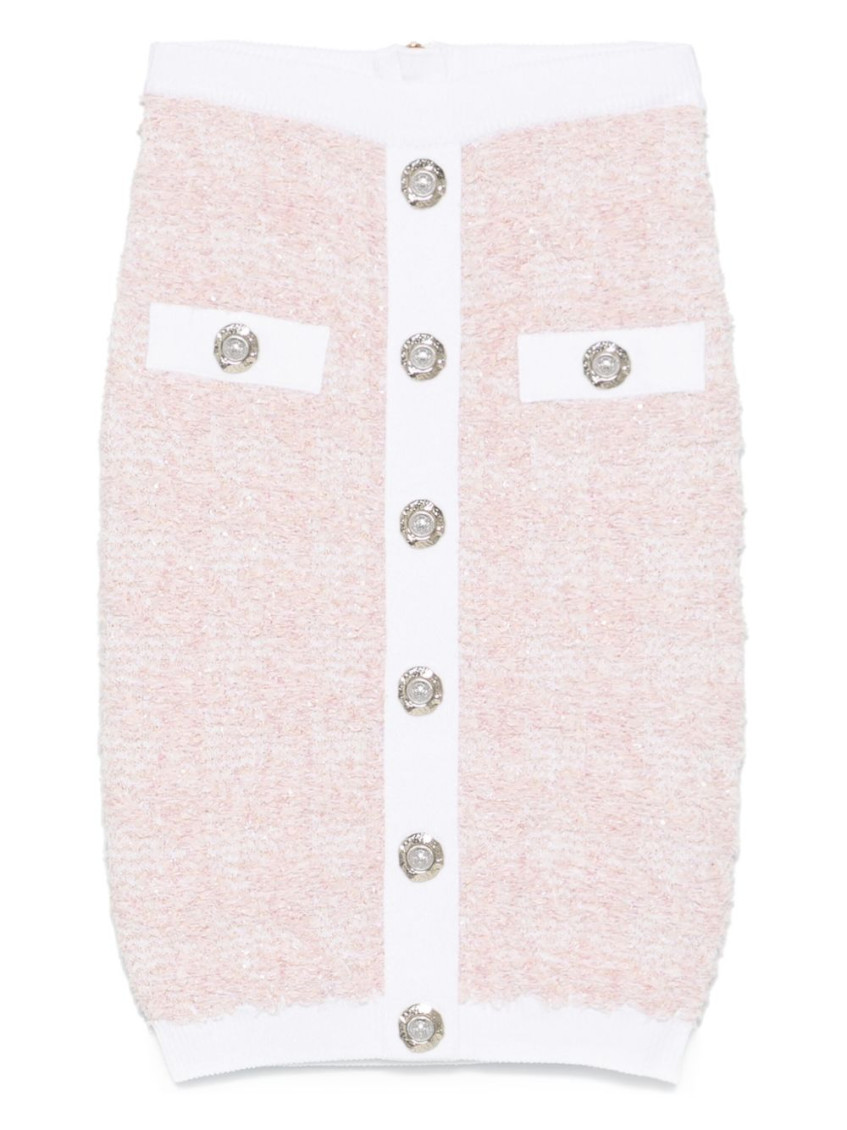 Tweed Midi Skirt