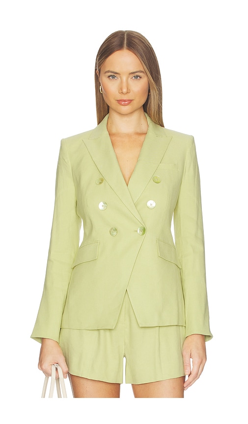 Veronica Beard Miller Dickey Jacket in Green. - 00 also , 2, 4, 6