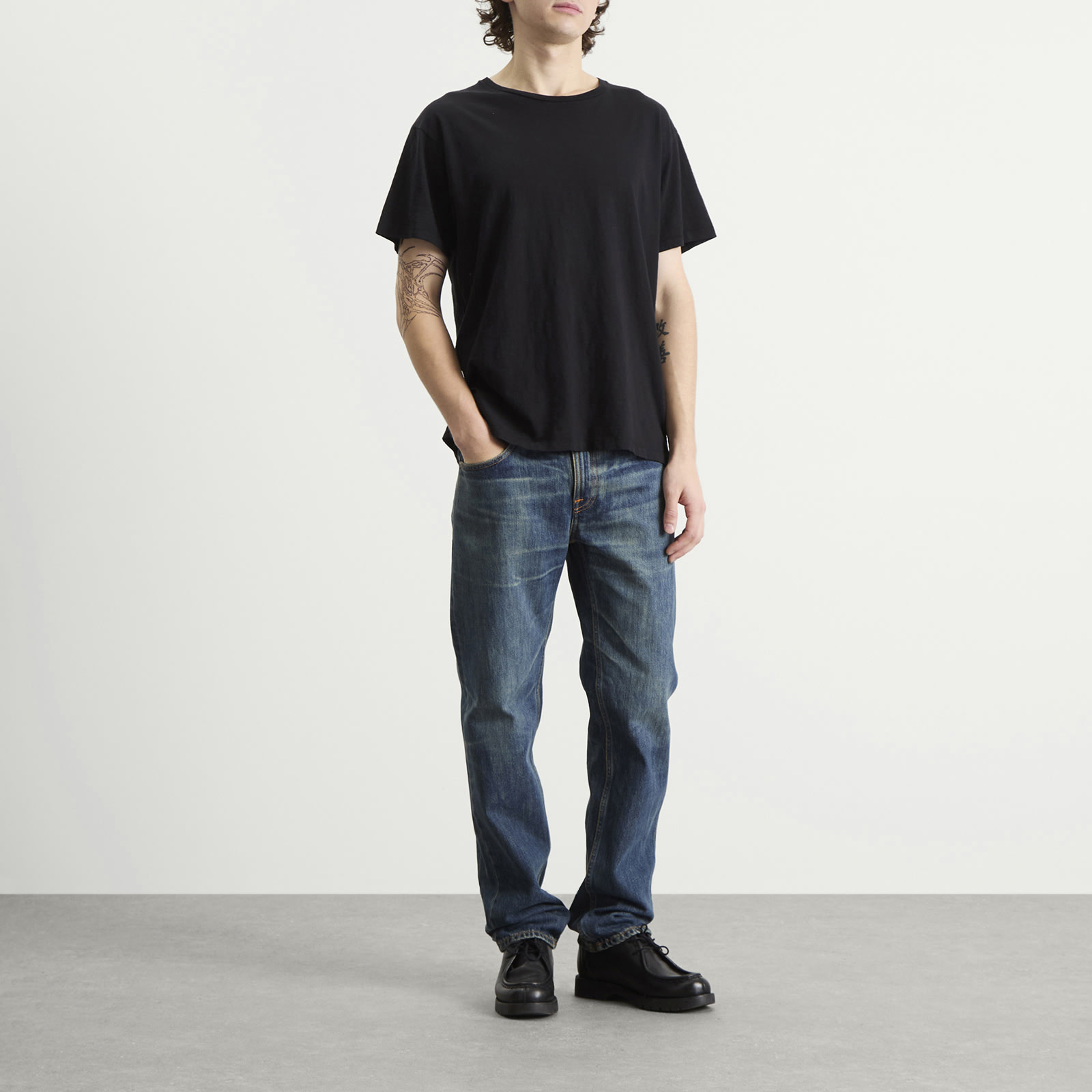 Men's Gritty Jackson Straight Leg Jeans in Thriller Tracks