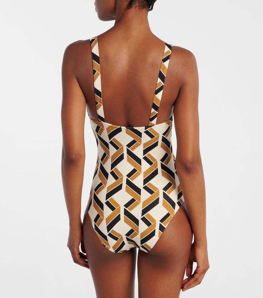 Party patterned swimsuit