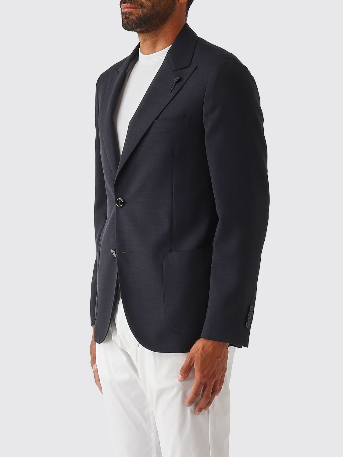 Blazer Men color Navy
