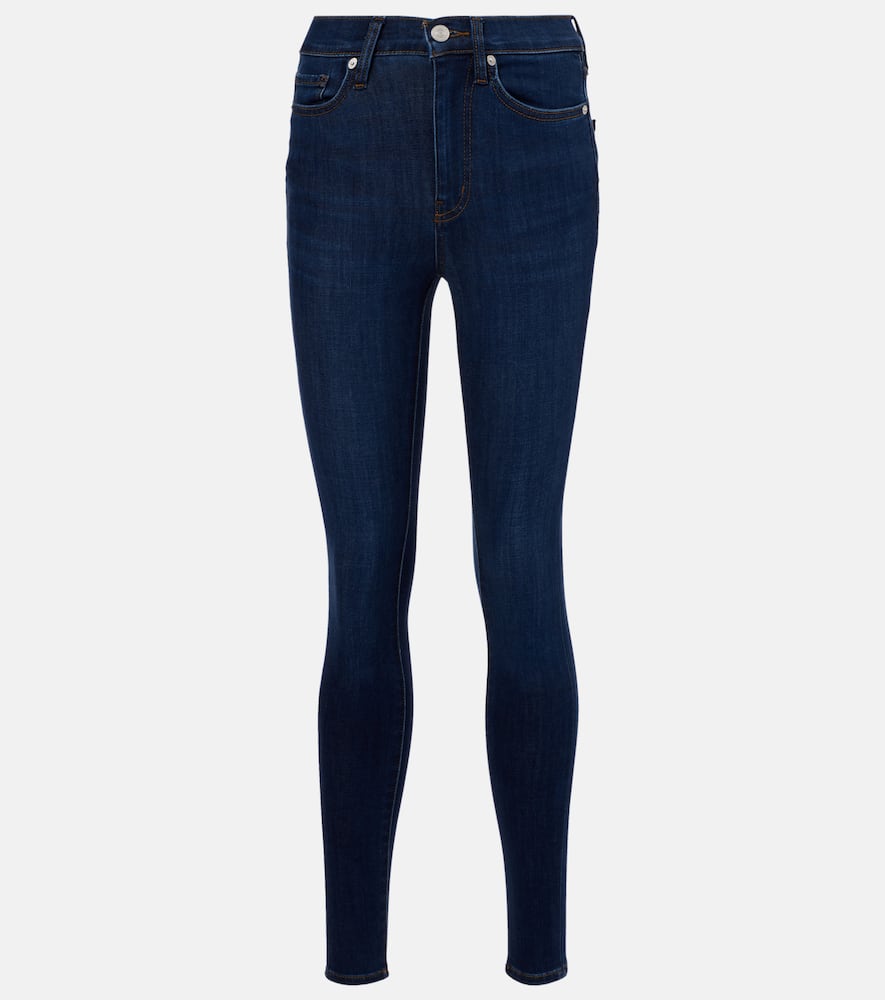 Le high-rise skinny jeans