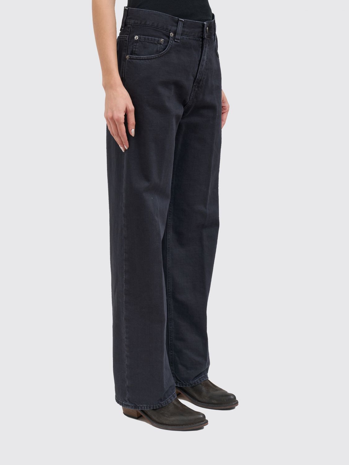 Jeans Woman color White