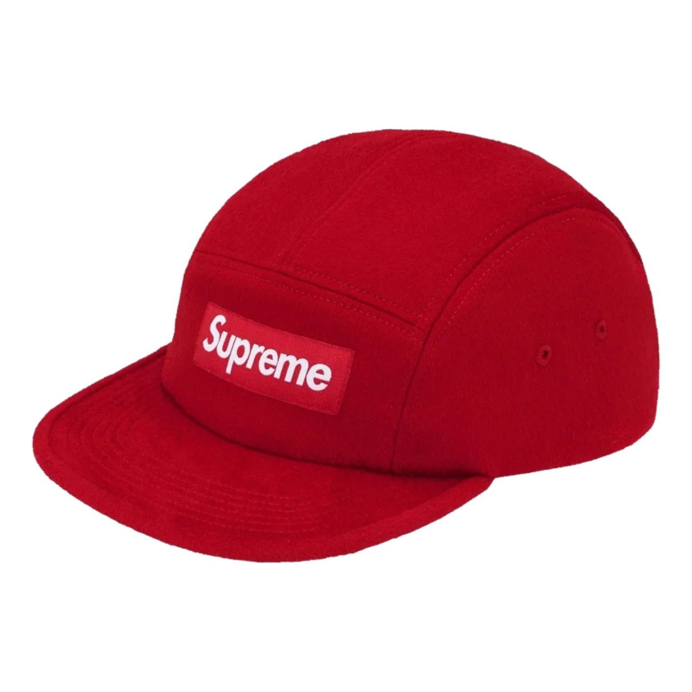 FW25 Wool Camp Cap 'Red'