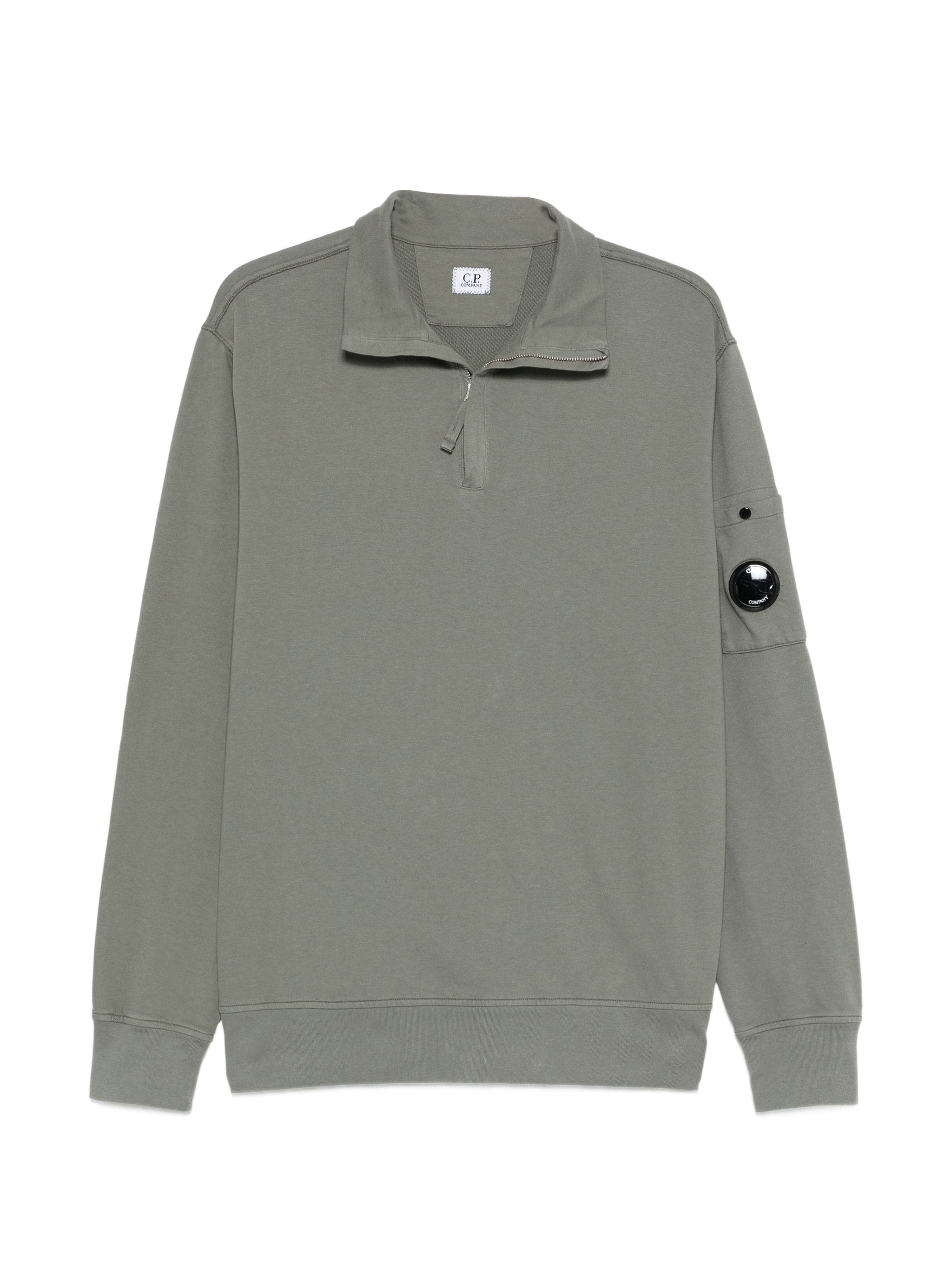C. P. Company Half-Zip Lens Sweatshirt for Men