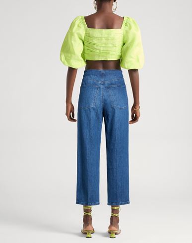 Woman Jeans Blue Size 25 Cotton, Polyurethane