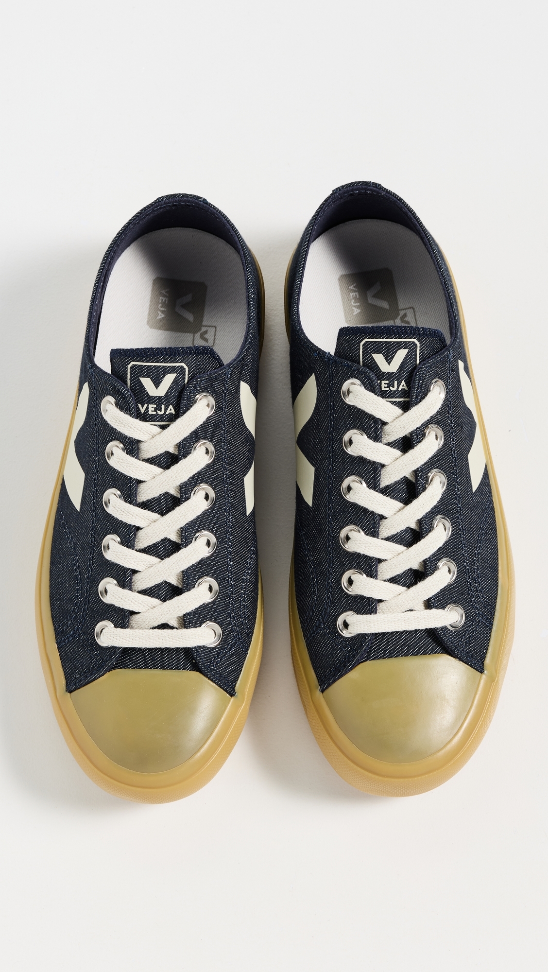 Veja Watta II Low Denim Sneakers Blue/Pierre/Natural
