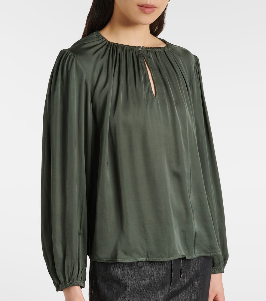 Riona satin blouse