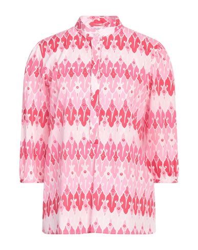 Woman Top Pink Size 12 Cotton, Elastane