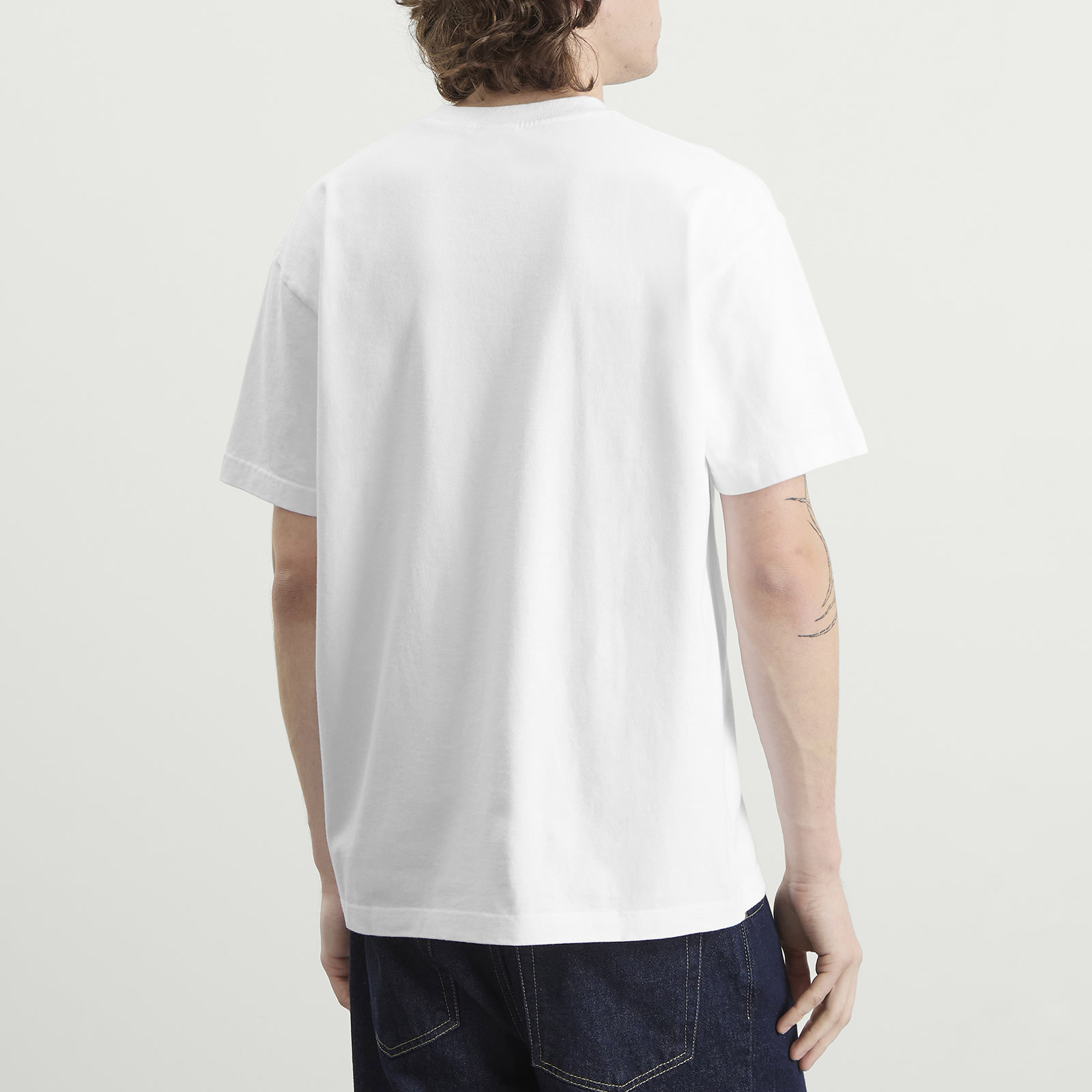 Men's Toilet T-Shirt in White