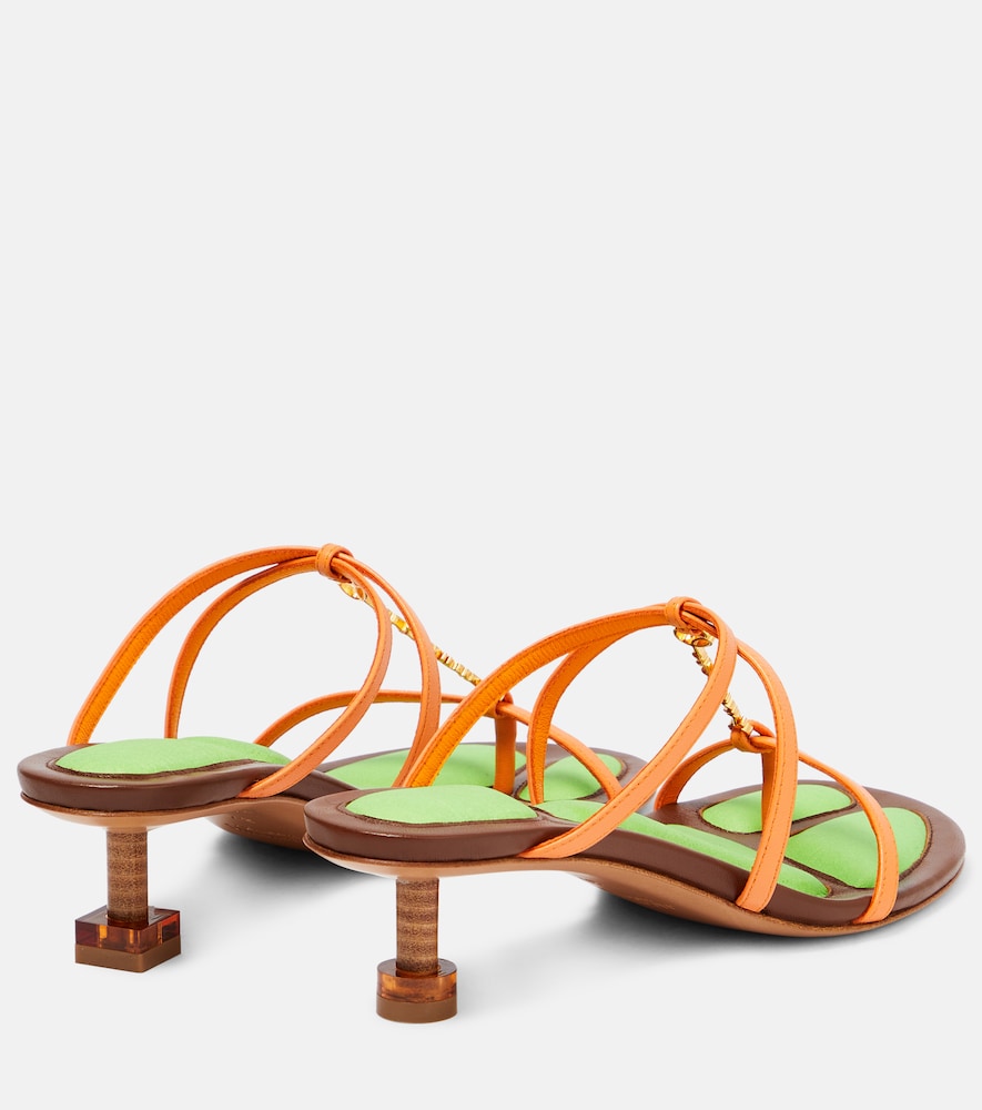 Jacquemus Les Sandales Basses Pralu leather sandals