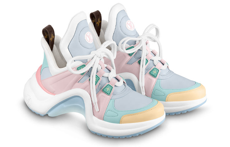 (WMNS) LV Archlight Sneakers 'Blue Pink White'