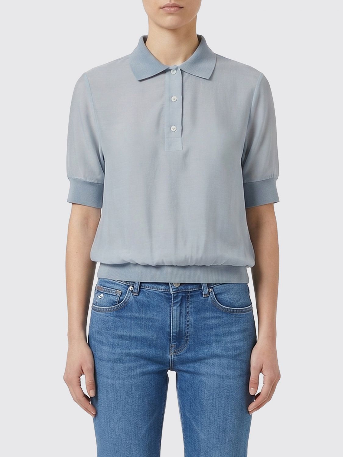 Sweater Woman color Gnawed Blue