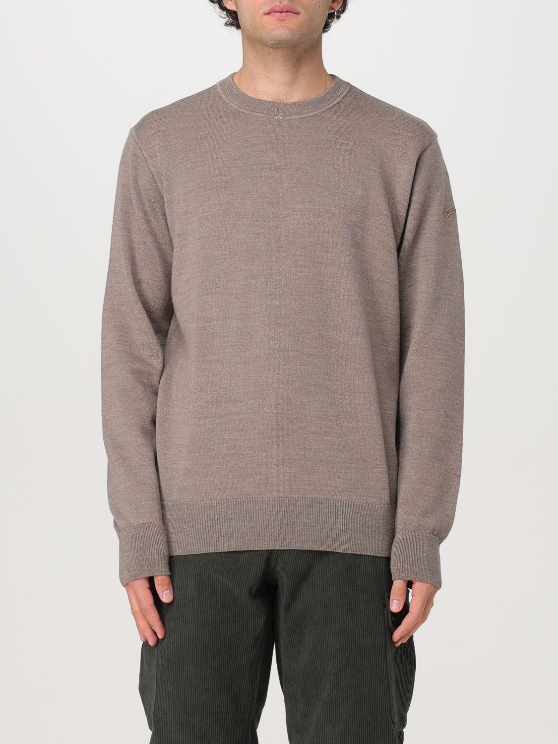 Crew-neck sweater - Neutrals
