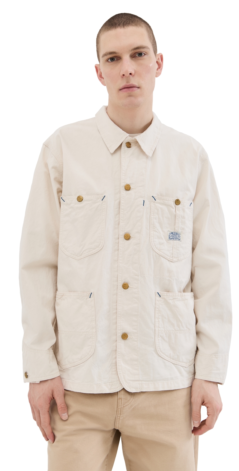 Waldron Chore Jacket White