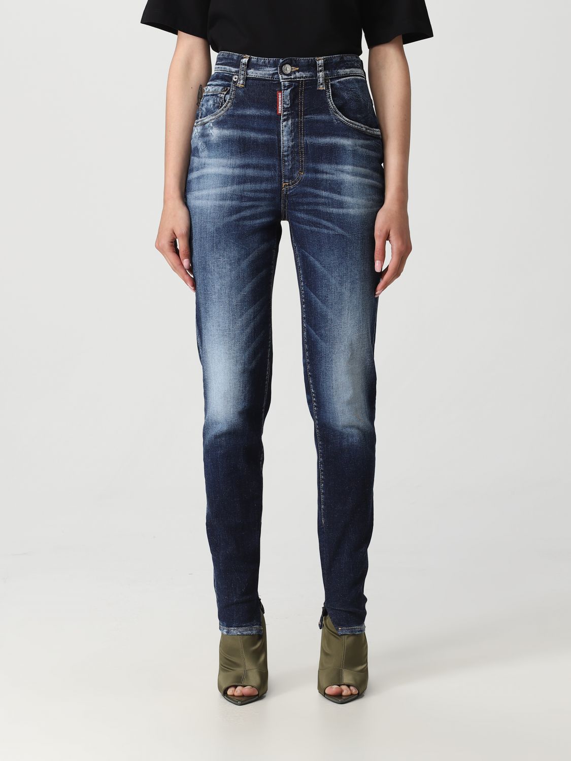Jeans Woman color Blue