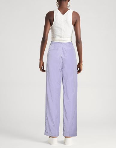 Woman Pants Lilac Size 4 Polyester