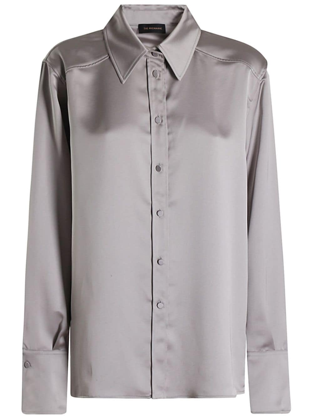Satin shirt - Grey