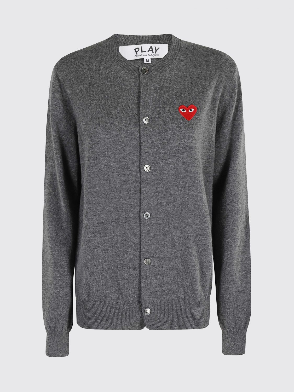 COMME DES GARÇONS PLAY Sweater Woman color Grey
