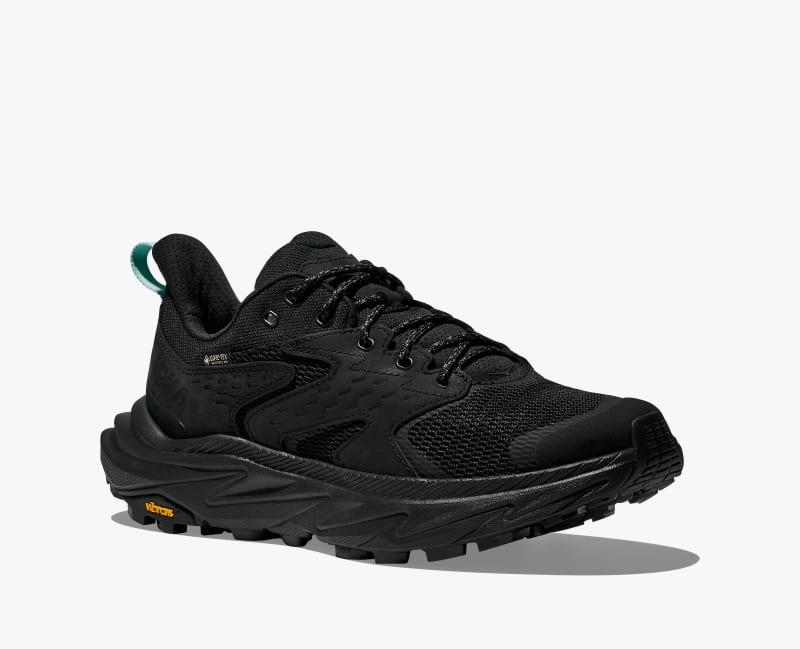 HOKA Women's Anacapa 2 Low GTX Shoes in Black/Black